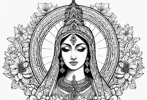 Nossa senhora aparecida tattoo idea