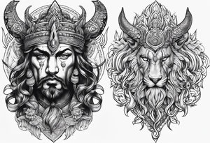 powerfull gods tattoo idea