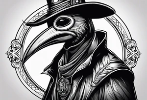 Plague doctor tattoo idea