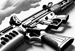 Ar 15 tattoo idea
