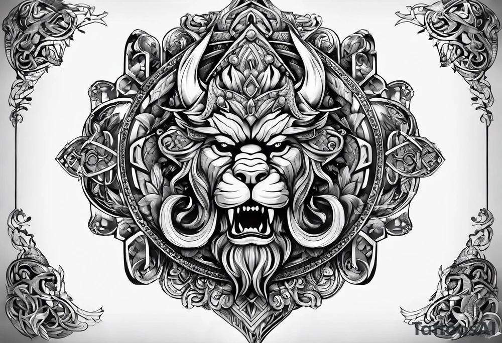Norse pendant tattoo idea