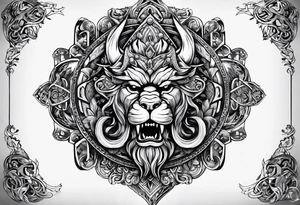 Norse pendant tattoo idea