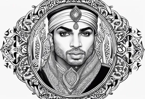 Prince Ali in arabic tattoo idea