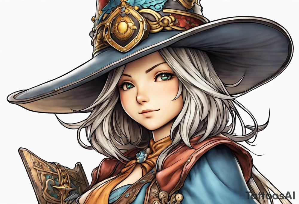 Beatrix from Final Fantasy IX tattoo idea