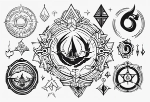 The arcane lega of legends tattoo idea
