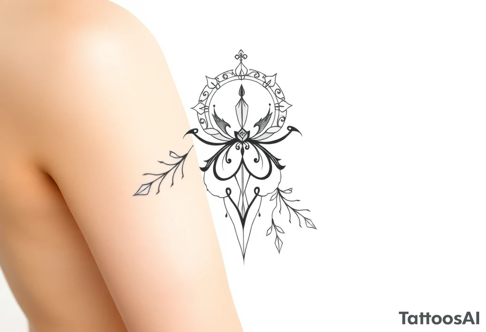 Symbol for protection and abundance  girl born 6 17 1986 at 820 pm tattoo idea