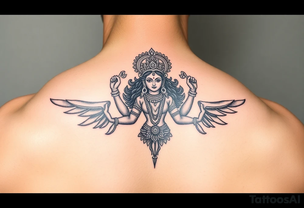 Durga lordess tattoo idea
