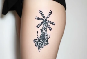 Windmill tattoo idea