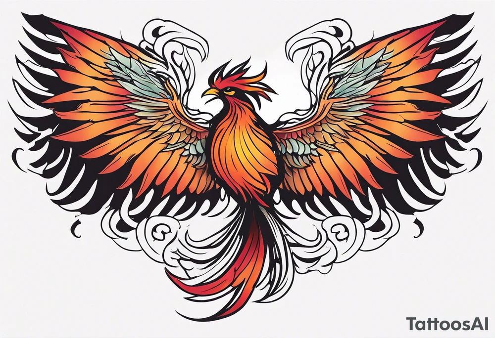 phoenix tattoo idea