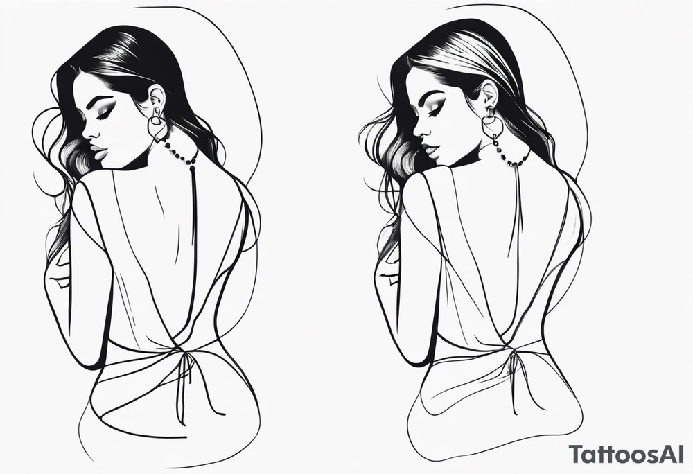 WOMEN BODY tattoo idea
