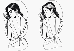 WOMEN BODY tattoo idea