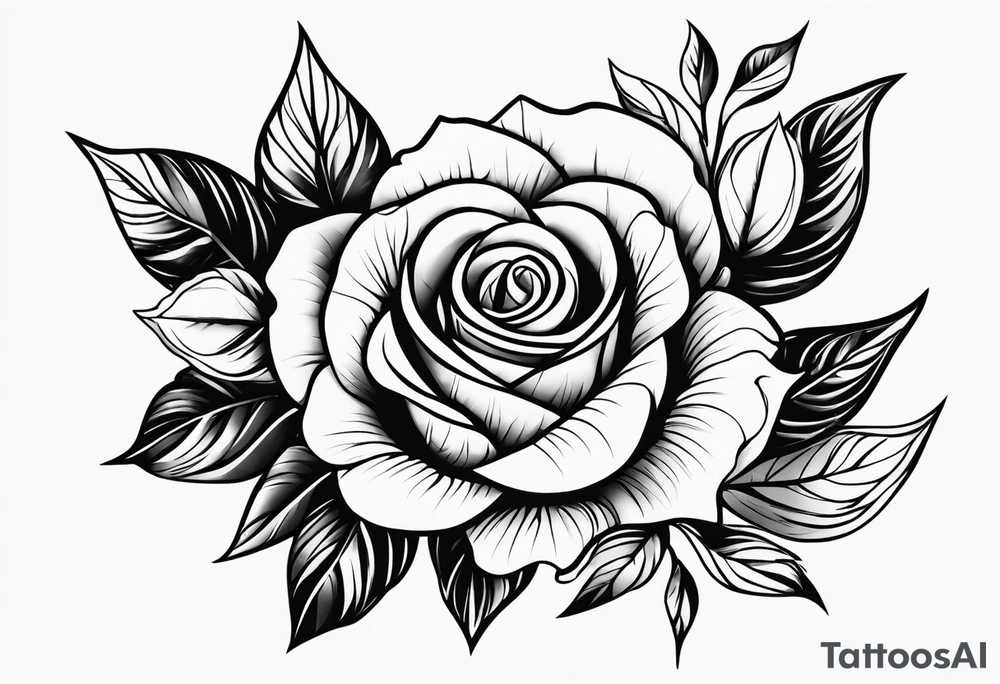 Roses tattoo idea
