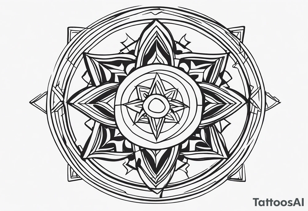 Deus e família acima de tudo tattoo idea