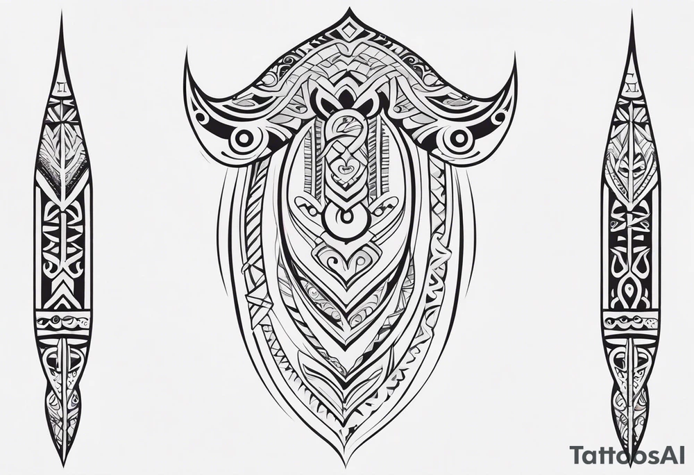 maori tribal  spine tattoo tattoo idea