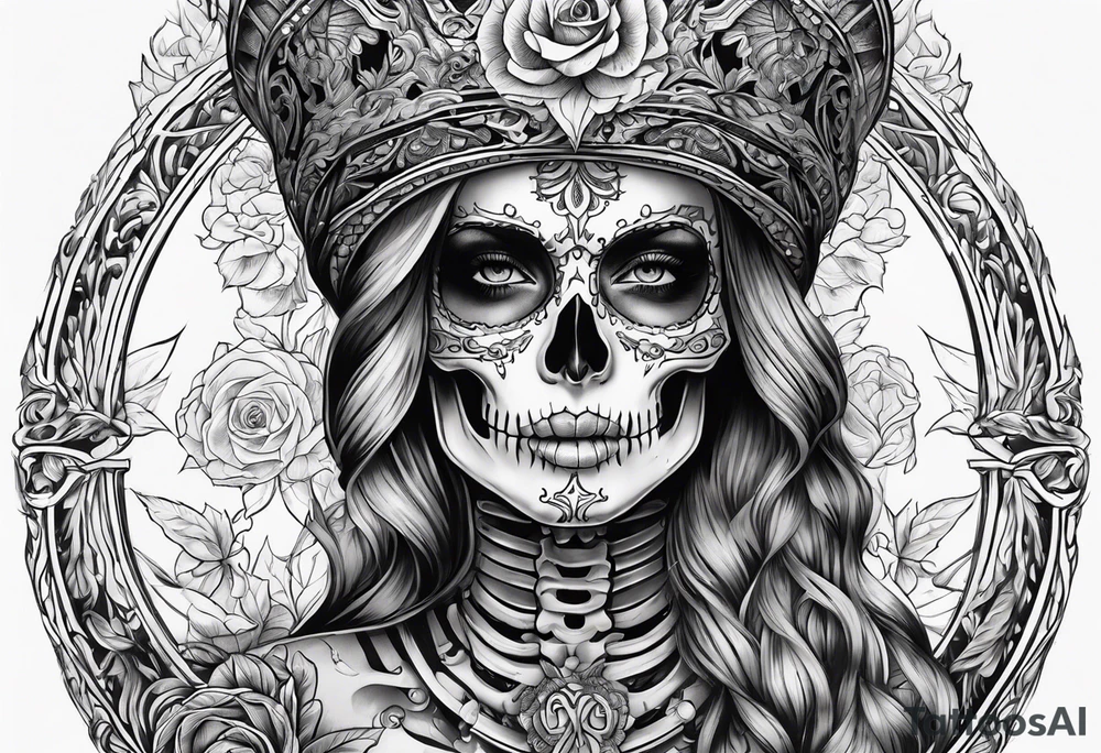 Skeleton tattoo idea