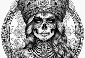 Skeleton tattoo idea