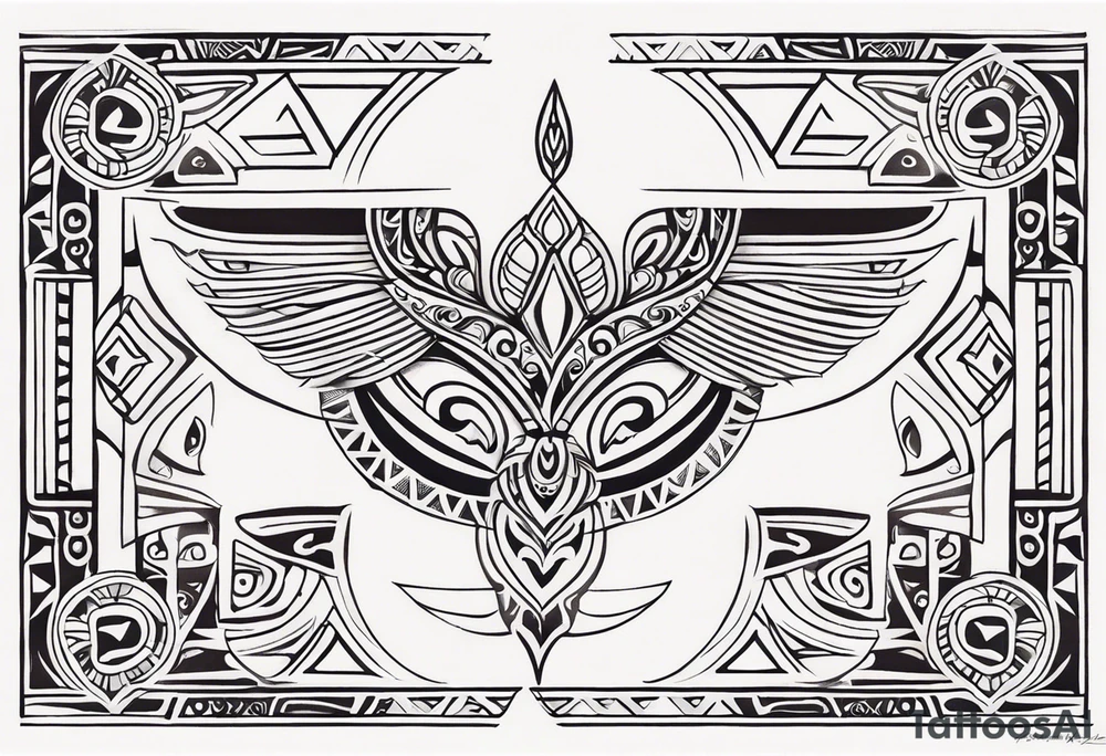 maori tribal  neck tattoo tattoo idea
