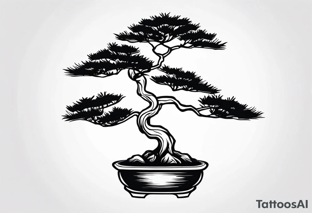 bonsai tattoo idea