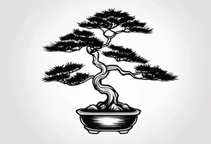 bonsai tattoo idea