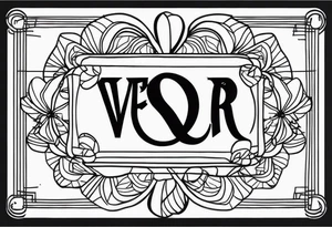 Two-Band Tattoo Design With my child names (Vedran and Srna) tattoo idea