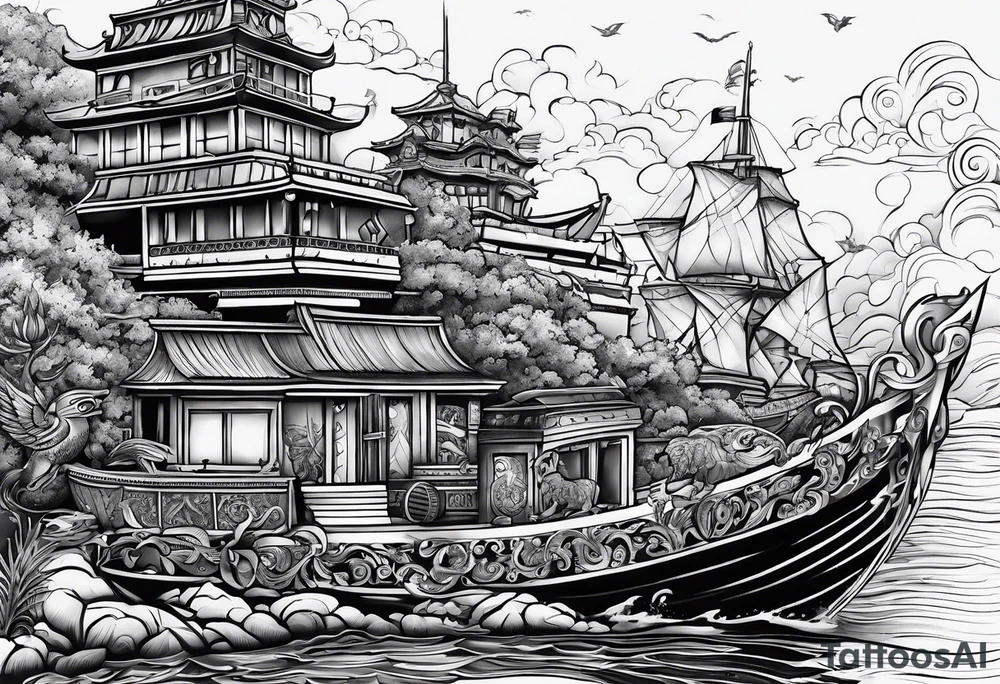 arm
 symbolism of world travel and Marine Corps tattoo idea