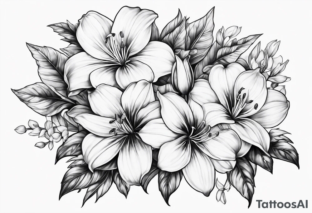 Platycodon grandiflorus tattoo idea