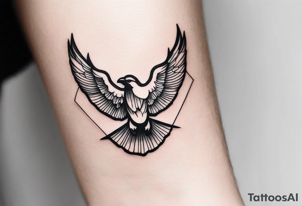unique minimalist tattoo on ankle symbolizing freedom tattoo idea unique minimalist tattoo on ankle symbolizing freedom tattoo idea
