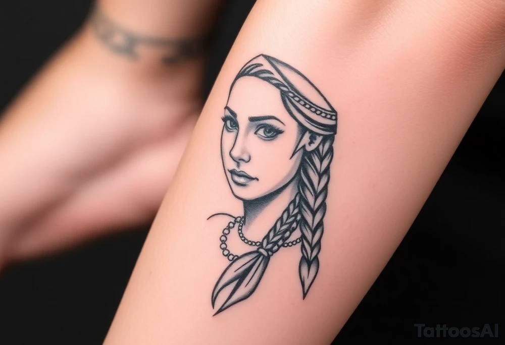 Pocahontas tattoo idea