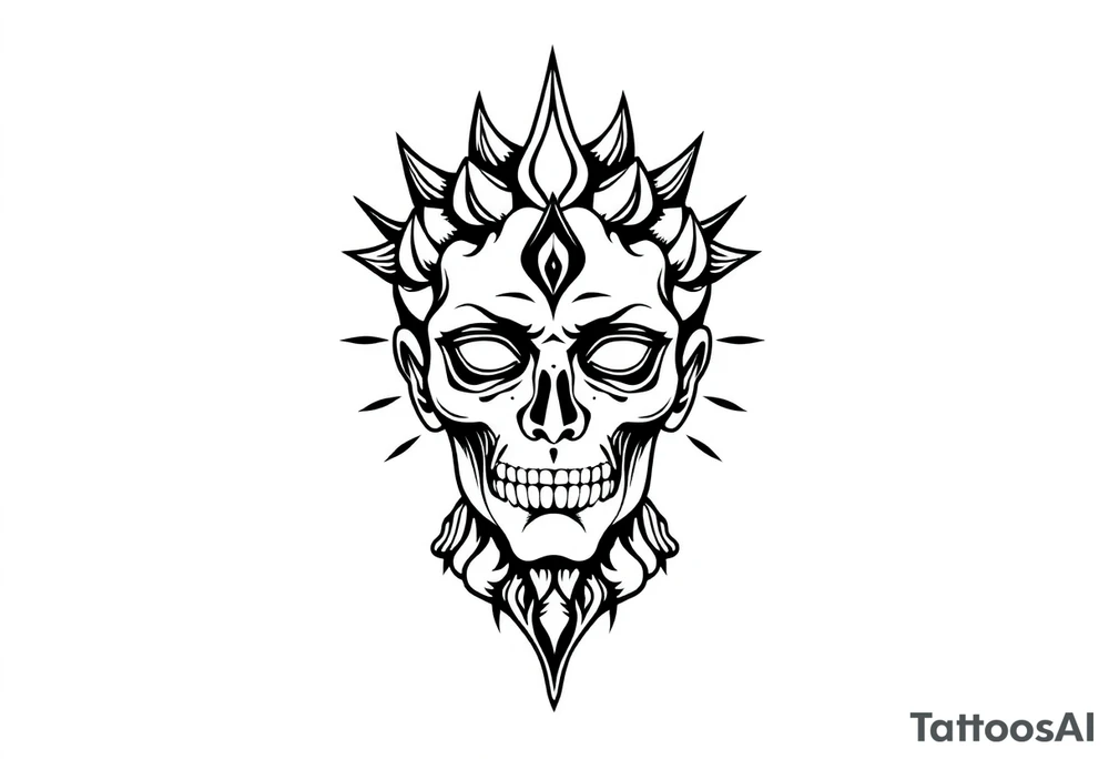 balanced mind tattoo idea