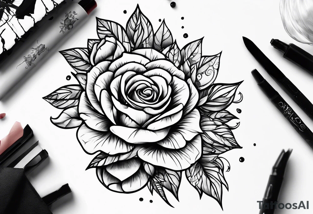 Let our Scars Fall in Love tattoo idea