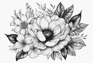 Iwant to make my idea flowers tattoo idea
