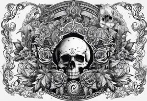 necromancer tattoo idea