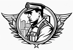 policeman tattoo idea