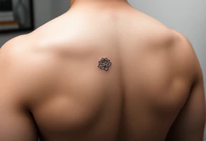 Simple minimalist feminine tattoo small line art on arm tattoo idea