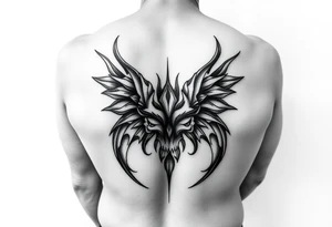 bdsm inspired full butt tattoo for a man tattoo idea
