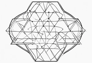 a simple design using only 4 dots tattoo idea