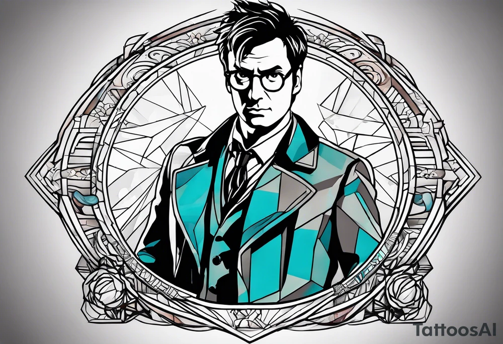 Doctor who 10th doctor tattoo idea