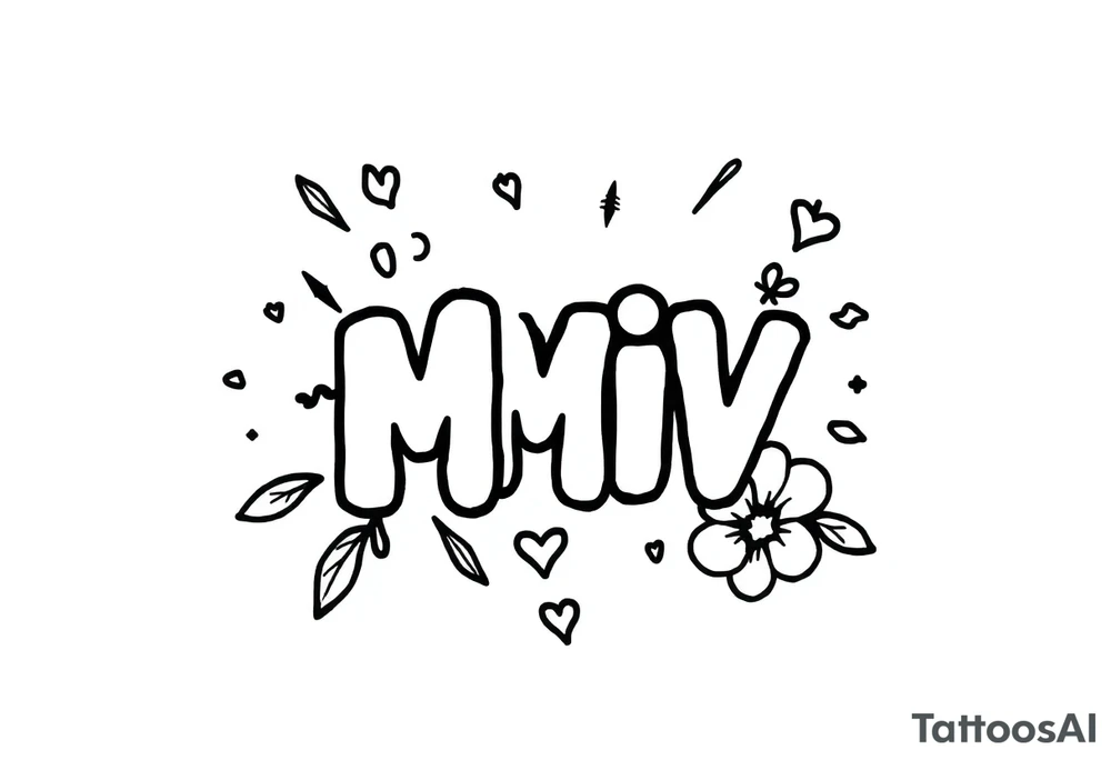 MMIV tattoo idea
