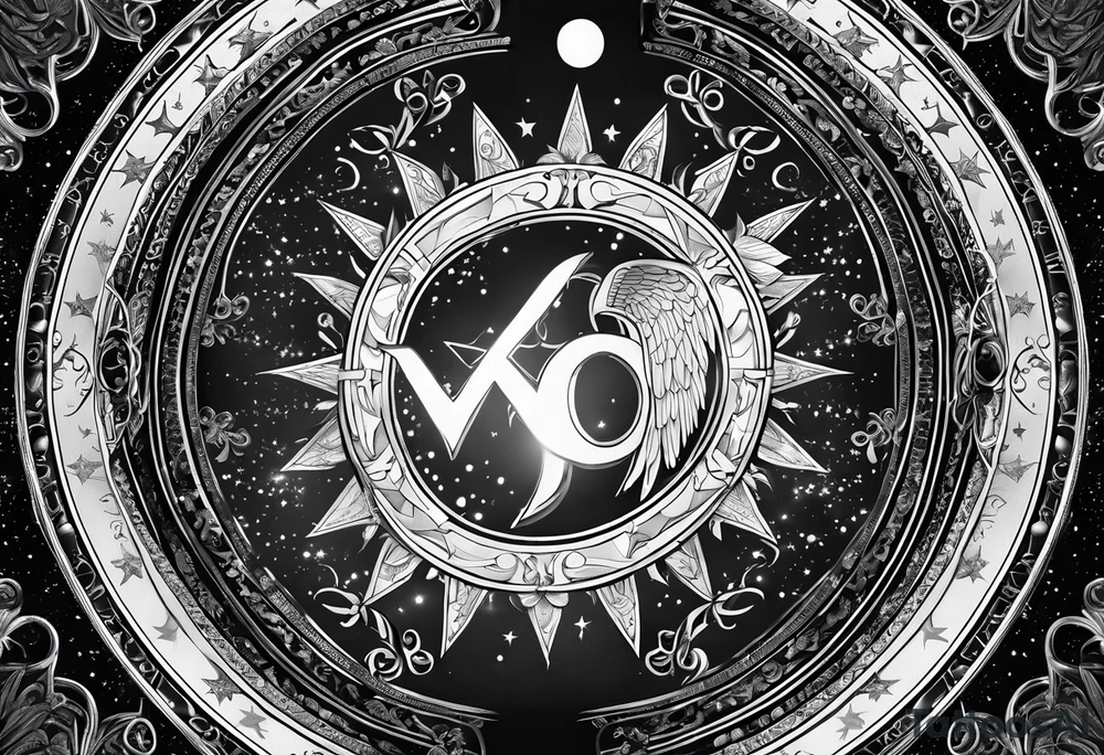 Astrology, Gemini, Natal Chart, angelic, soul mates, vision, armband tattoo idea
