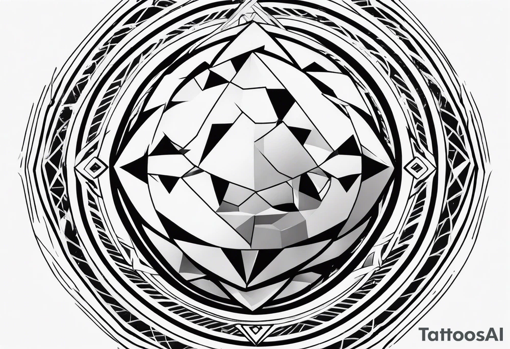 Dragonball z minimalistic simple tattoo idea