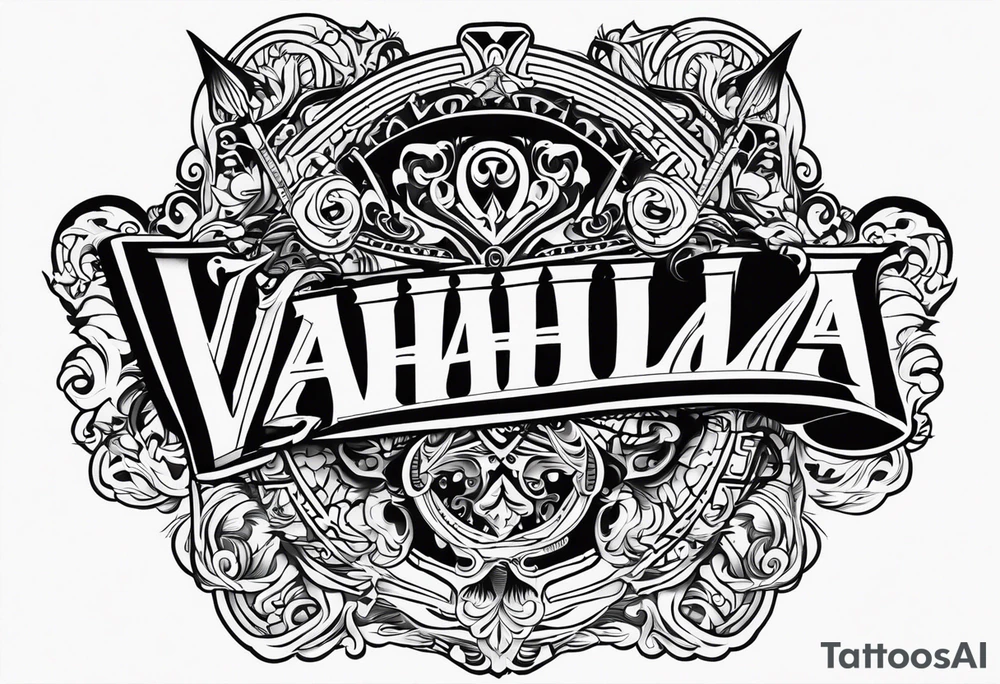 Valhalla tattoo idea