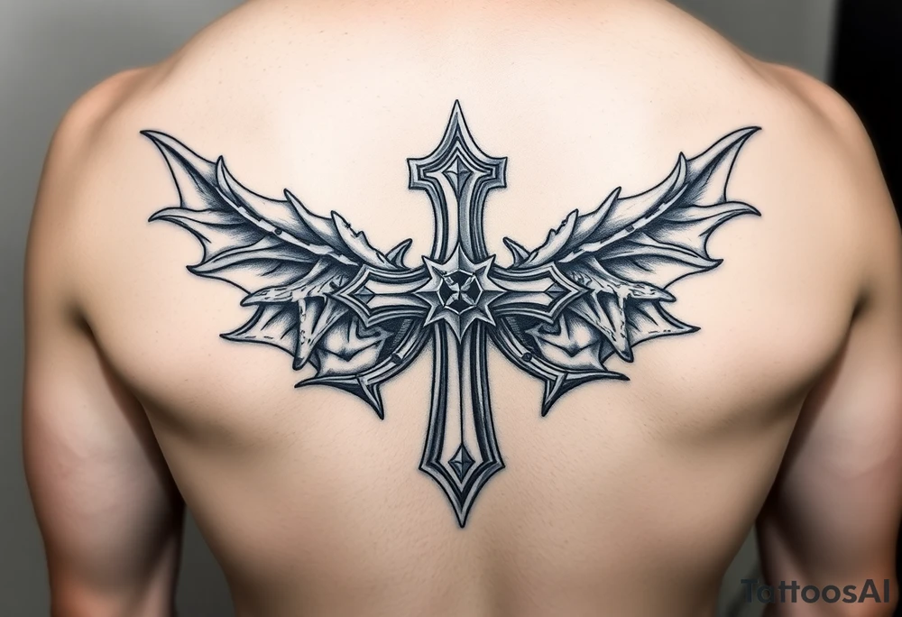 Leviathan cross tattoo idea