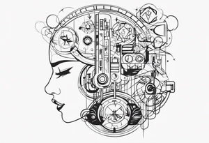 You can on controls your mind tattoo idea