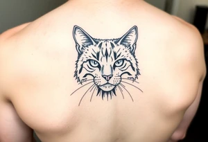 cat tattoo idea