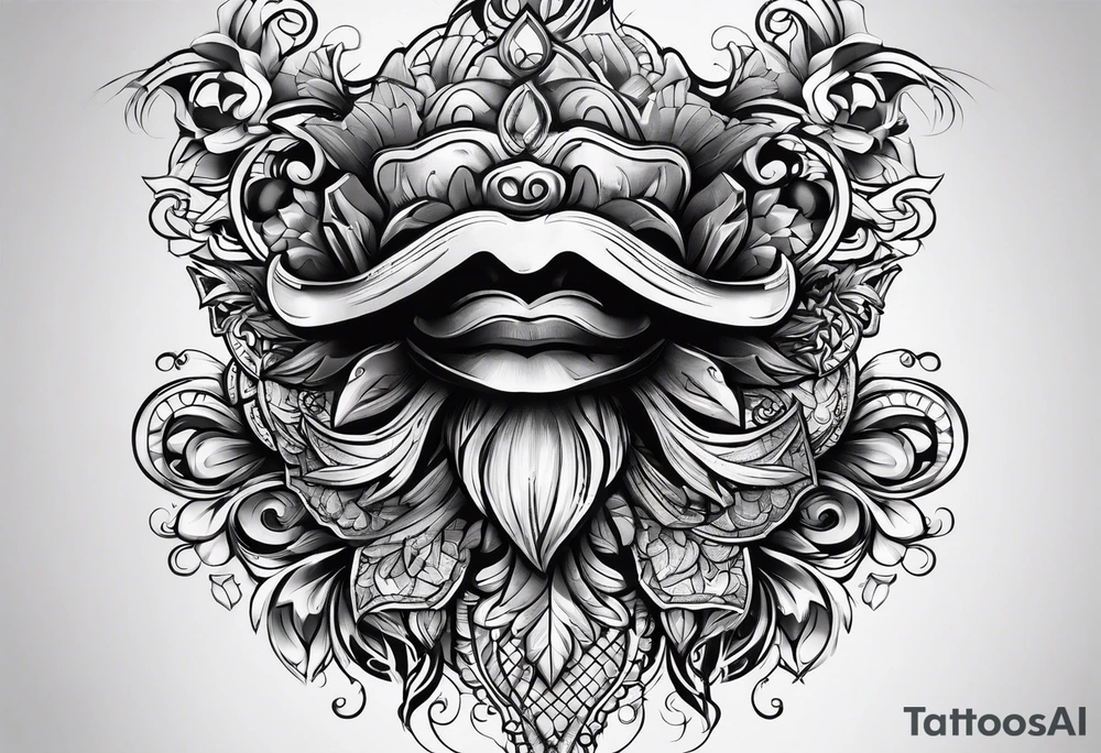 Skin ripping tattoo idea