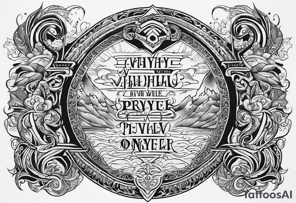 Valhalla 
prayer poem tattoo idea