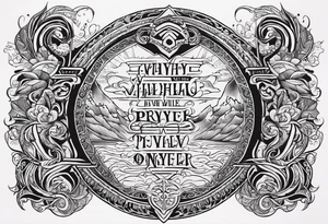 Valhalla 
prayer poem tattoo idea