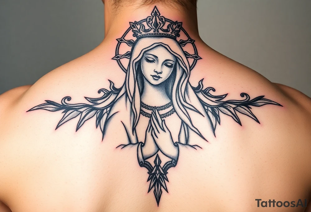 tattoo icon Madonna of kazan tattoo idea