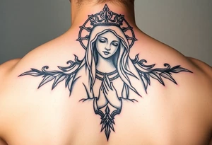 tattoo icon Madonna of kazan tattoo idea