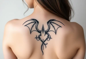 Sexy devil tattoo idea
